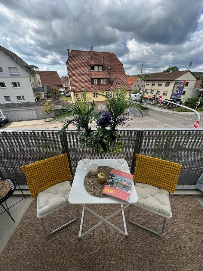 Komfortables, Barrierefreies Appartement Mit Sonnigem Balkon In Der Naehe Von Flughafen Und Messe 30 Leinfelden-Echterdingen Extérieur photo